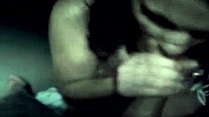 Sucking on some big black cock casually