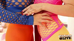 Busty Lesbians Penny Pax and Abigail Mac