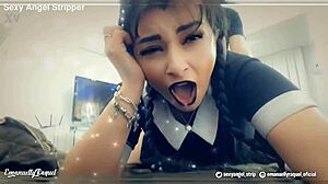 Happy Halloween! Try on these costumes with Emanuely Raquel?