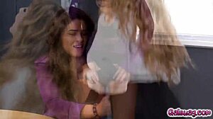 Lena Paul and Victoria Voxxx's hot sex break together?