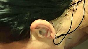 fucking my boss on a bussiness trip, sucking his cock