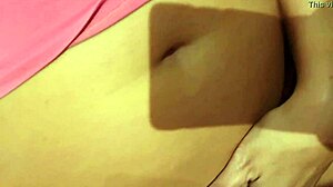 amateur couple shares intimate moment with wife