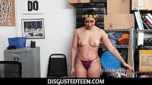 Hot Teen Lilly Hall Caught Stealing and Fucked Hard on Black Friday!