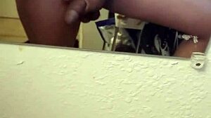 Black Solo Strokes His Meat