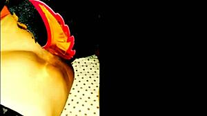 two amateurs enjoying sex in homemade video