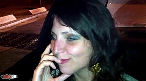 Charlotte De Castille And Jordanne Kali In The Car