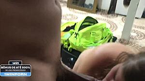 fudendo a patricinha in front of her cuckold boyfriend