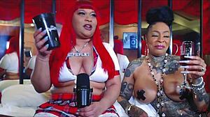 Goddiisbody Blows Big Black Cock At Party