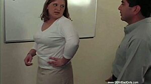 hey, watch this naughty secretary get spanked for messing up