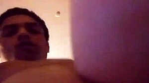 Look at this sexy white MILF with a MONSTER COCK!