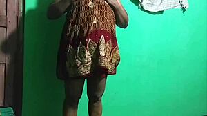 Indian milf uses umbrella sexually