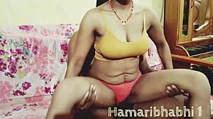 Big Ass Indian Milf Enjoys Intense Action