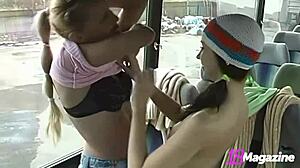 Naughty traveling lesbians helena