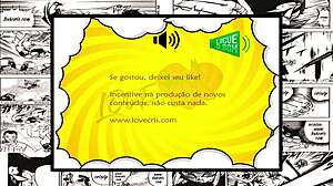 Vovã sapeca - vydíraná netinka - jak to začalo - díl 1 - HQ komiks porno - Cristina Almeida