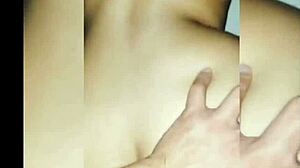 Big ass latina riding a cock in homemade anal