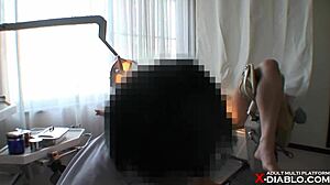 Wow! Hidden Cam Catches Asian Student at Hospital Exam!