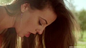 Rebekah and Tereza share a lesbian moment