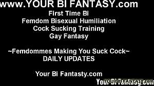 I will break you in with a big fat dildo.