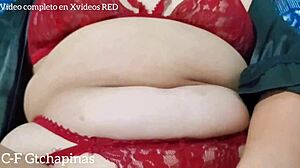 İşten Dönünce Güzel Guatemalalı Karım Dantelliyle Bekliyor