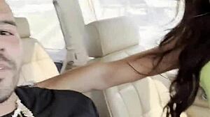 Teddy Tarantino Gives Blowjob Behind Scenes