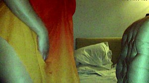 Shemale Hints at Anal Fucking in Hotel Room