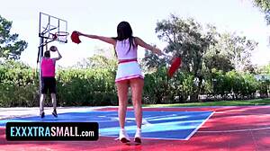 Petite teen 18+ spanked hard by roommate! Wow!