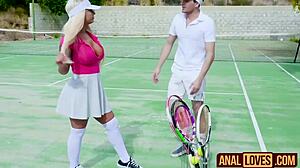 brandi bae's wild tennis anal adventure