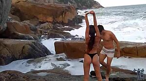 Levei namorada na praia para linda vista so nao disse qual