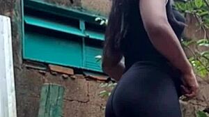 Bold teen latina indian pornstar gets anal assfucking cum on ass masturbation