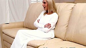 Religious Teen Gets Jizzed On In Hardcore Missionary And Doggystyle!