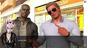 Kate rides cock in cartoon game!