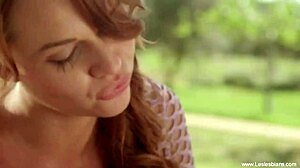 Rebekah and Tereza share a lesbian moment