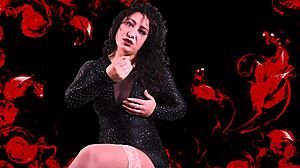 Mature European MILF Instructs Blasphemous Masturbation With Natural Tits And Ass Fetish