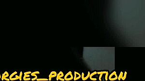 Intimate smooth session at home with partner