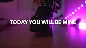 natalie in rude boots, want to see her pussy and ass?