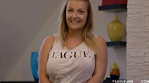 Lasublimexxx hosts a casting session with chubby beauty Krystal Swift