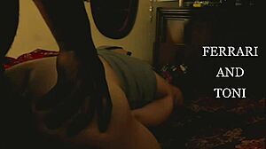 Intense fucking with milf's best pussy by big black cock, tattooed, homemade, cum on tits and ass.