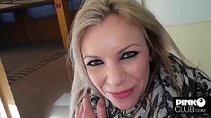 i fucked tina princess in rimini restaurant with her piercing