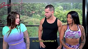 Trainer Bangs Horny Students in Wild Cardio Session