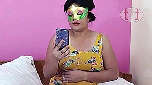 rupa performs a solo act with toys in the scene