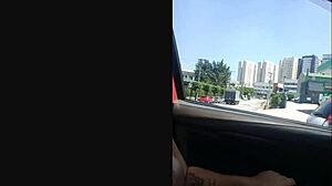 mary cadelona wife shows tits in sao paulo car streets