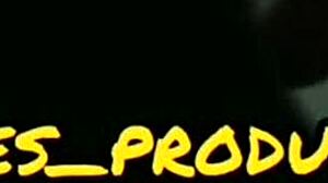 Intimate smooth session at home with partner