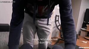 Czech Twink Moans Loudly While Getting Tight Ass Pounded for Cash