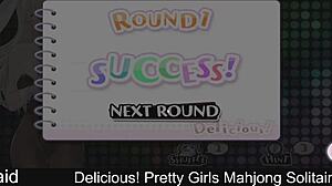 delicious miyu shines in pretty girls mahjong solitaire