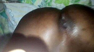 Hot shemale crossdresser gives a deep anal creampie to partner 😈