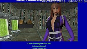 Intense Fucking in Virtual Sci-Fi Armory with Shaved Pussy and Big Tits Cumshot