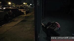 Vintage Bondage Scene with Glasses-Wearing Woman in Domination