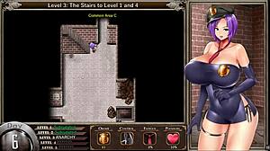 In Karryn's prison hentai, the barmaid gets drunk on cum pints while getting banged in the bar