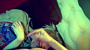 Blowjob and cum for face