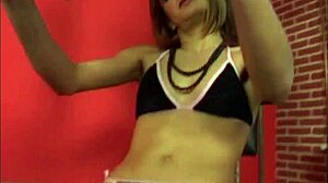 Hot Brunette Pussy Drilled in the Gym Scene.